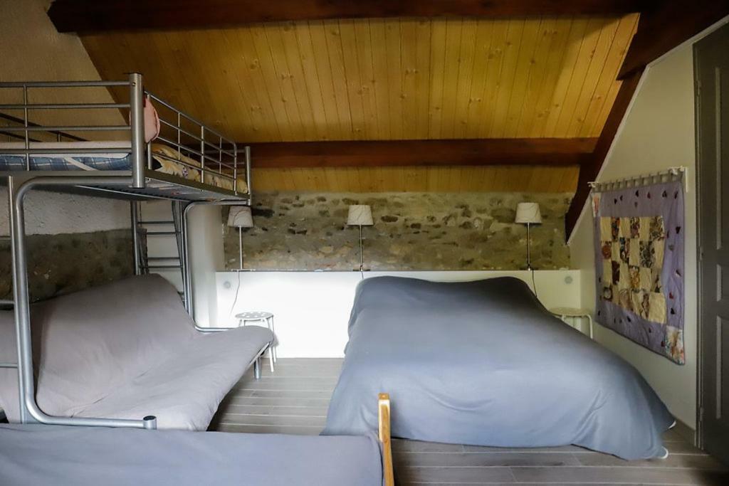 Maison Du Coue Pyrenees Mourtis Gite Pour 2 A 12 Pers Sengouagnet Exterior foto